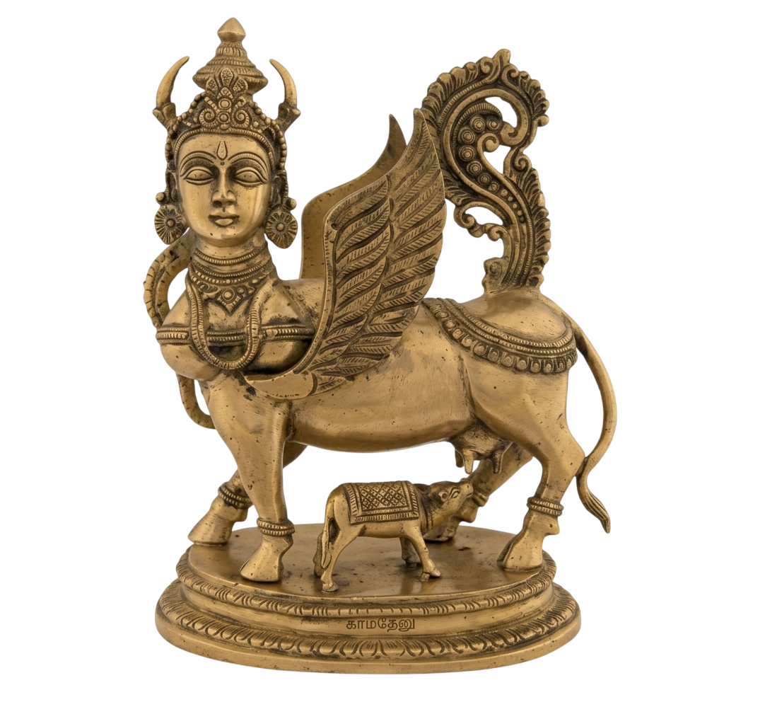 Kamadhenu statue